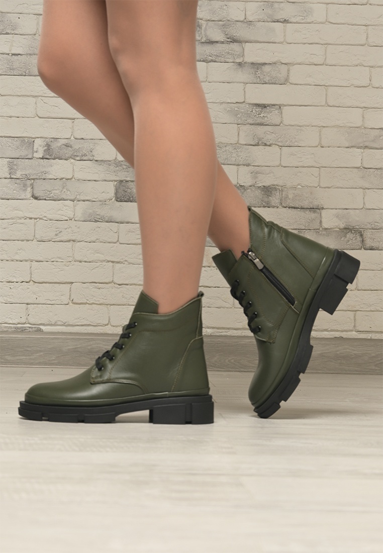 

Ботинки женские Alessio Nesca 710027203 хаки 36 RU, 710027203