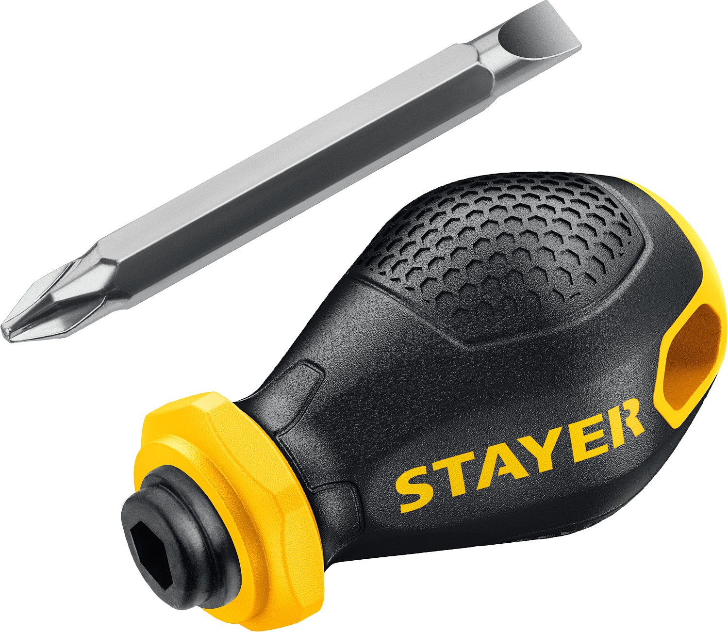 STAYER Hercules-Mini 2-in-1 38 мм переставная отвертка PH2/SL6 бензобур ada grounddrill 15 hercules а00520