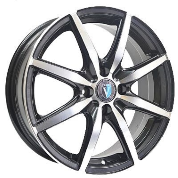 

Колесный диск Venti 1605 6x16/4x100 ЕТ37 D67,1 BD V1605-616-671-4x100-37BD, Черный;серый