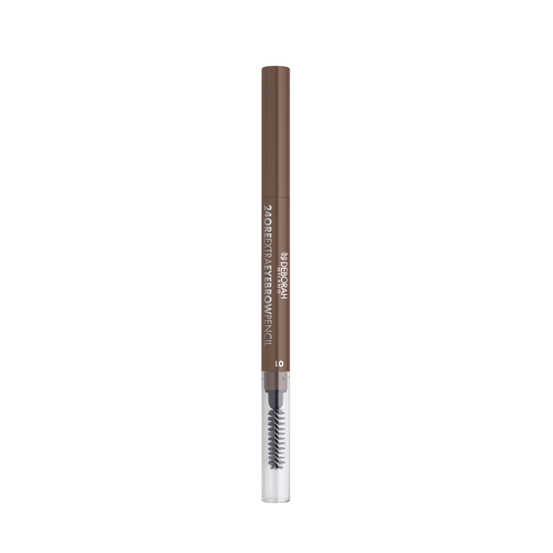 Карандаш-стайлер для бровей стойкий Deborah Milano 24 Ore Extra Eyebrow Pencil т.01 карандаш для век гелевый deborah milano тон 11 1 4 г 2 шт