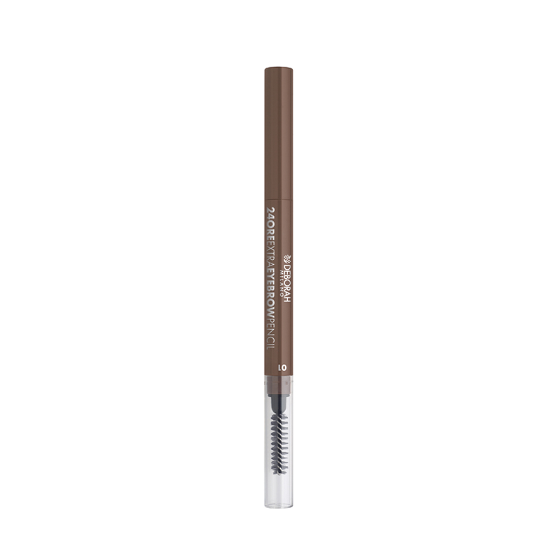 Карандаш-стайлер для бровей стойкий Deborah Milano 24 Ore Extra Eyebrow Pencil т.01 deborah milano карандаш стайлер для бровей стойкий 24ore extra eyebrow pencil