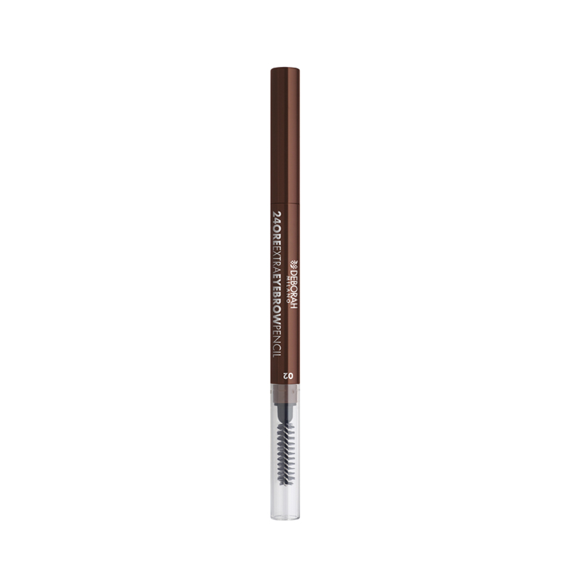 Карандаш-стайлер для бровей стойкий Deborah Milano 24 Ore Extra Eyebrow Pencil т.02 карандаш стайлер для бровей стойкий deborah milano 24 ore extra eyebrow pencil т 02