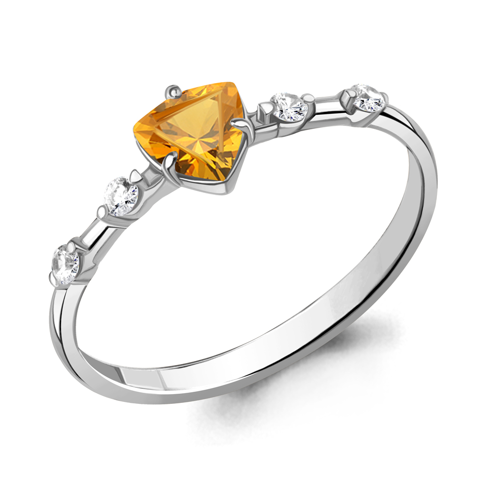 

Кольцо из серебра р. 17 AQUAMARINE 6779006А_925_р, 6779006А_925_р
