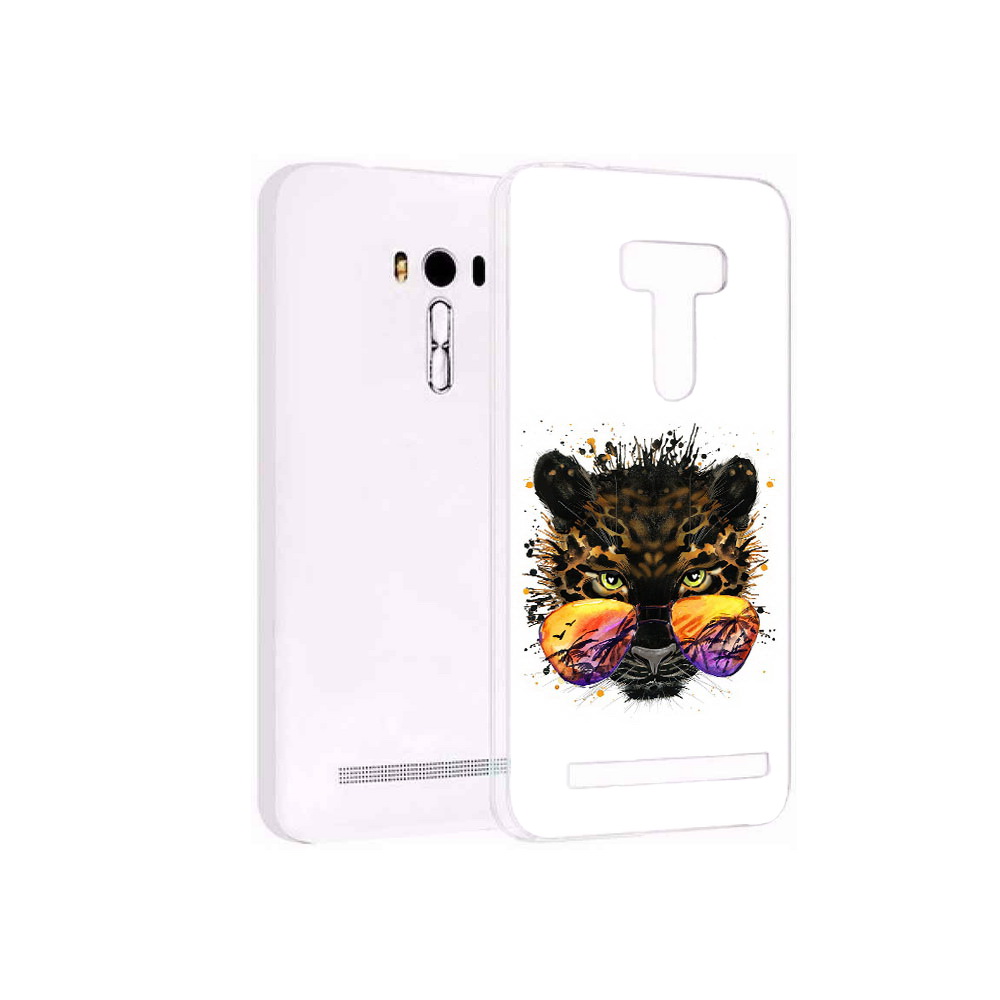 Чехол MyPads Tocco для Asus ZenFone Selfie (ZD551KL) тропический леопард