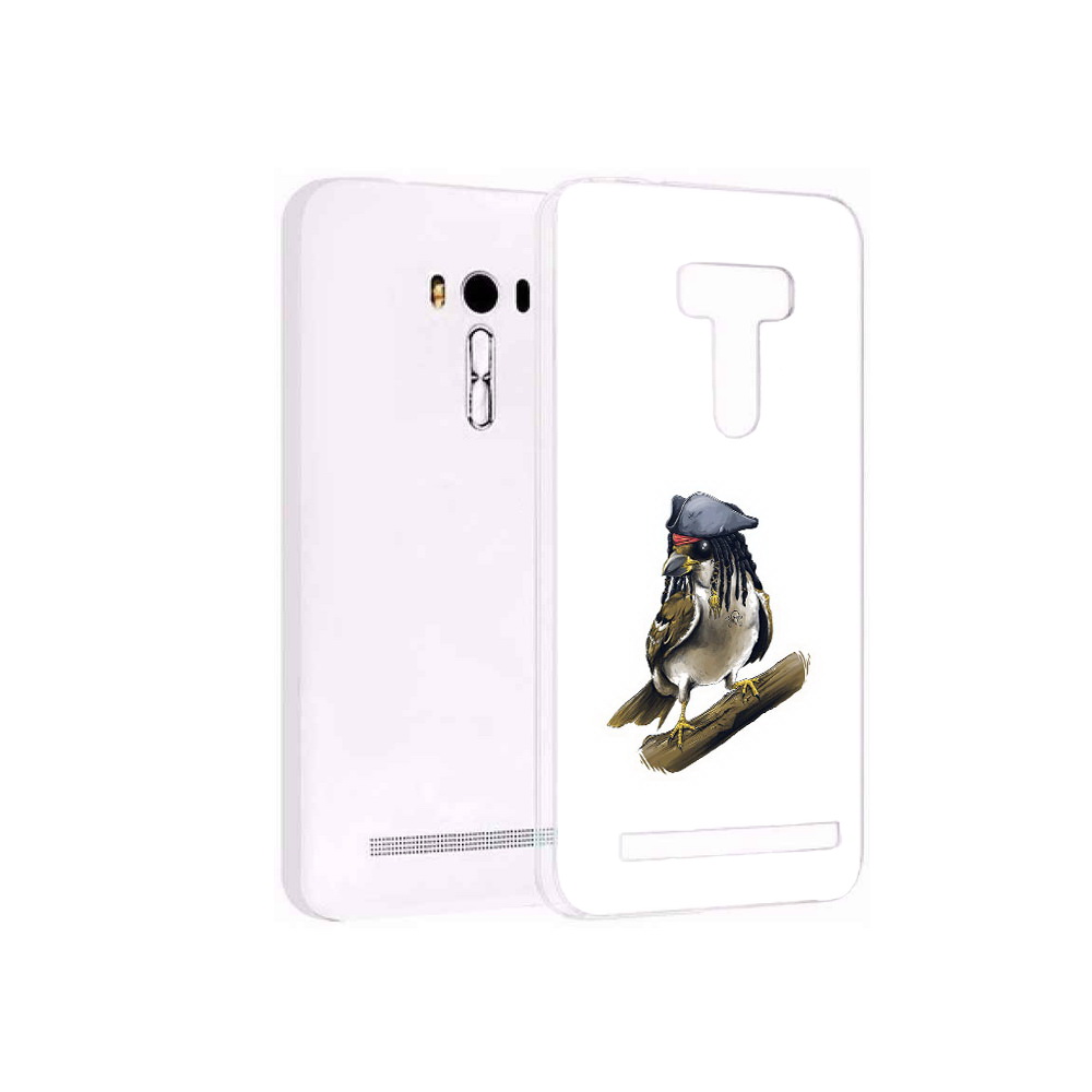 

Чехол MyPads Tocco для Asus ZenFone Selfie (ZD551KL) Джек воробей, Прозрачный, Tocco