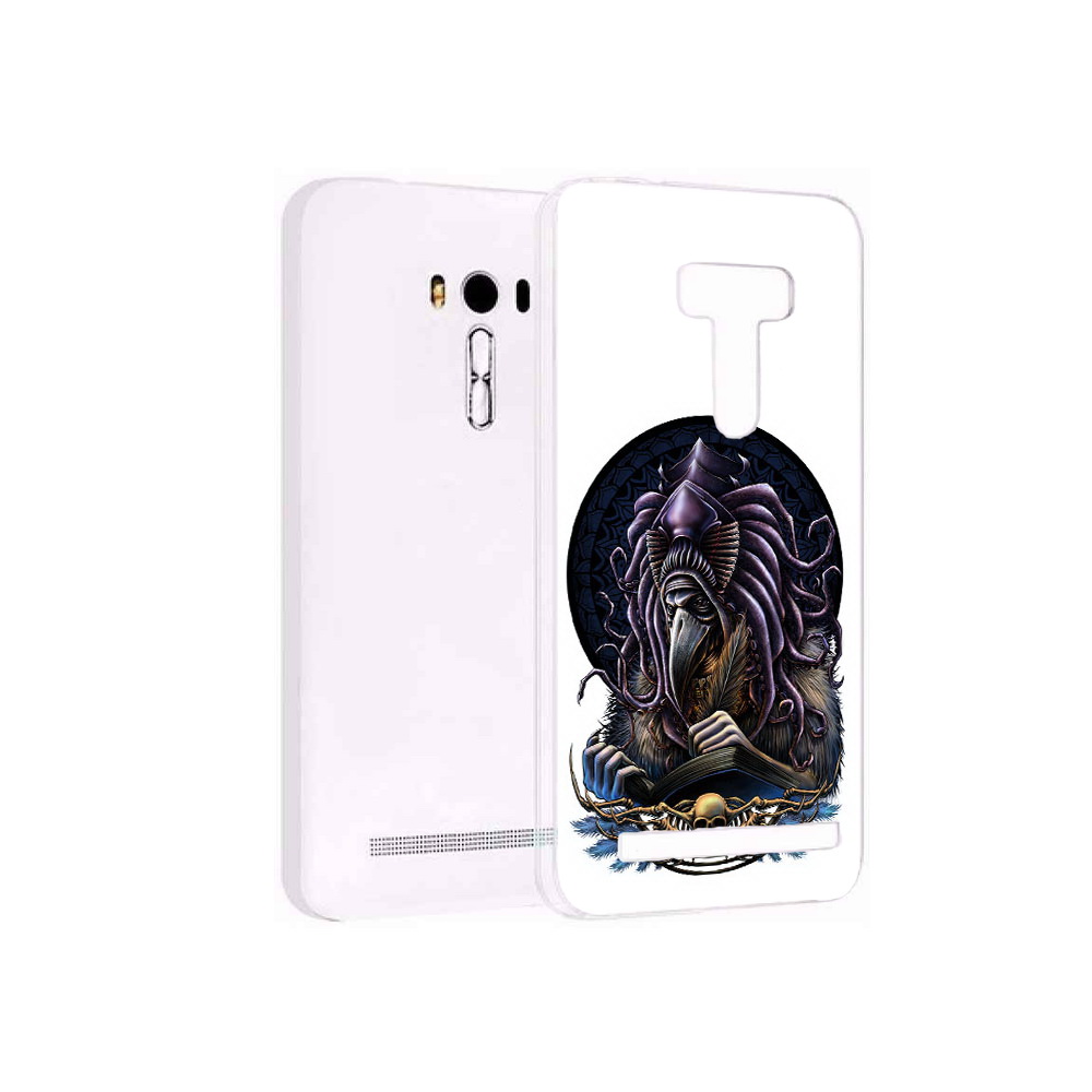 

Чехол MyPads Tocco для Asus ZenFone Selfie (ZD551KL) умный ворон, Прозрачный, Tocco