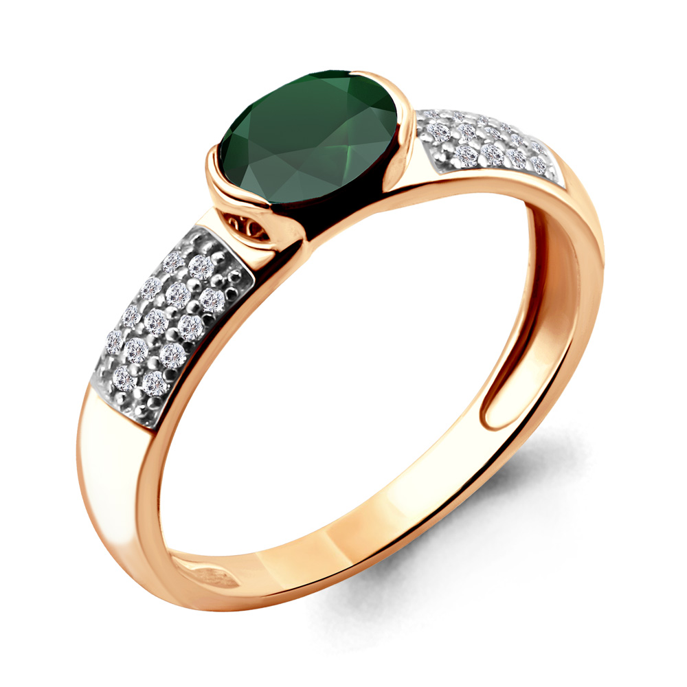 

Кольцо из серебра р. , AQUAMARINE 6519409А_925_з, 6519409А_925_з