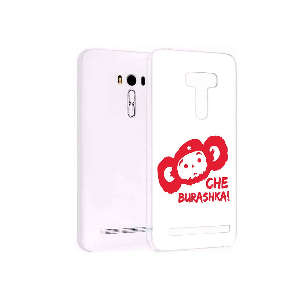 

Чехол MyPads Tocco для Asus ZenFone Selfie (ZD551KL) чебурашка, Прозрачный, Tocco