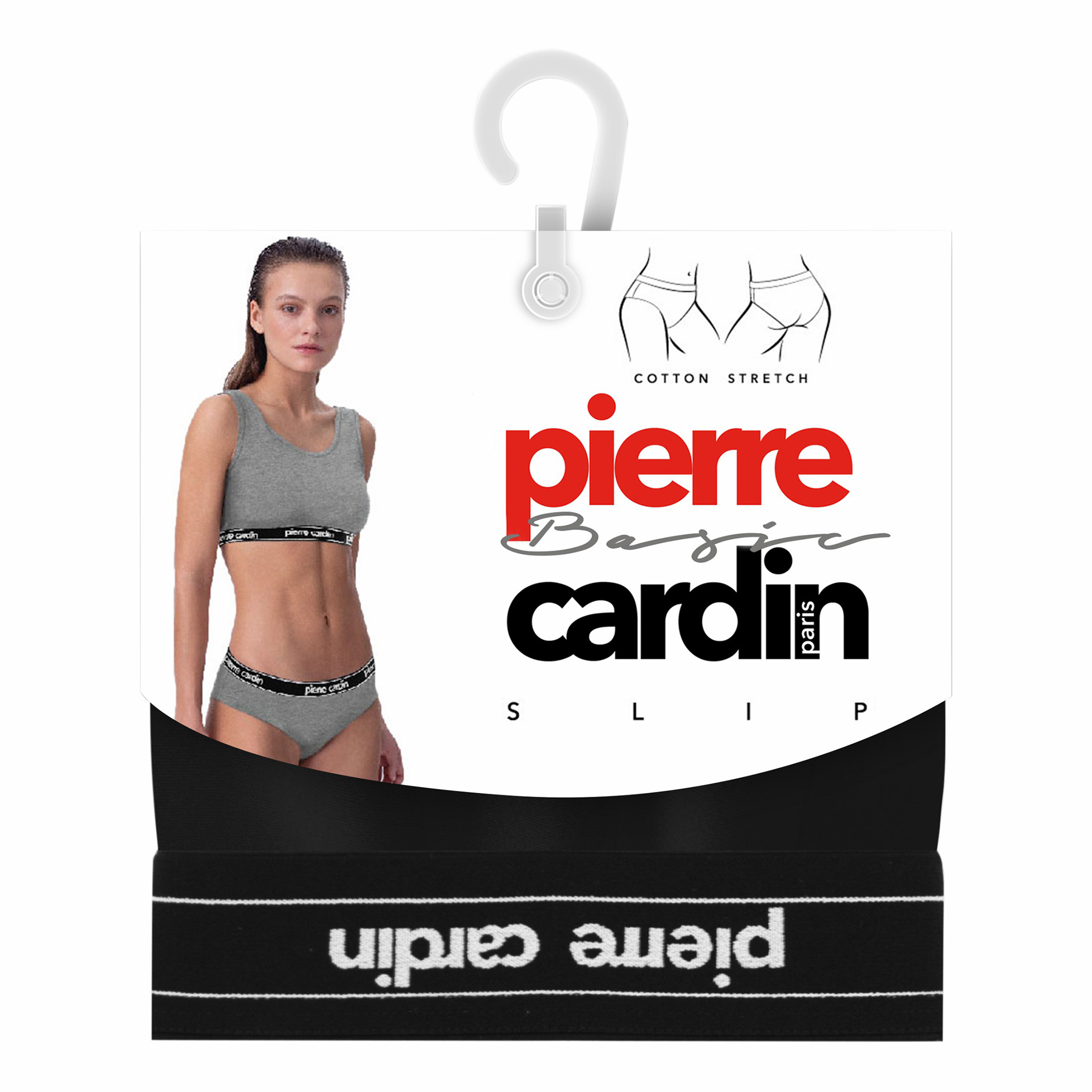

Трусы женские Pierre Cardin черные L, Черный