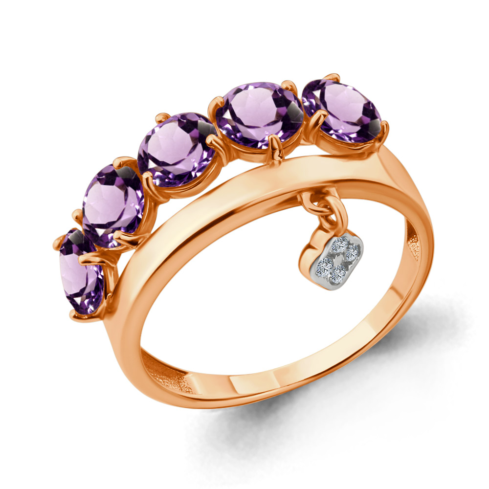 

Кольцо из золота р. 18 AQUAMARINE 6904704А_585_кз, 6904704А_585_кз