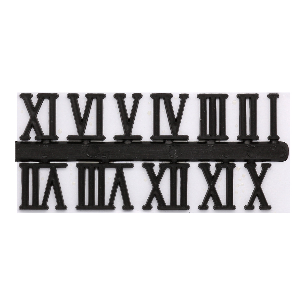 Цифры римские для часов Astra&Craft, 5AS-088, 2,3 см (черный)