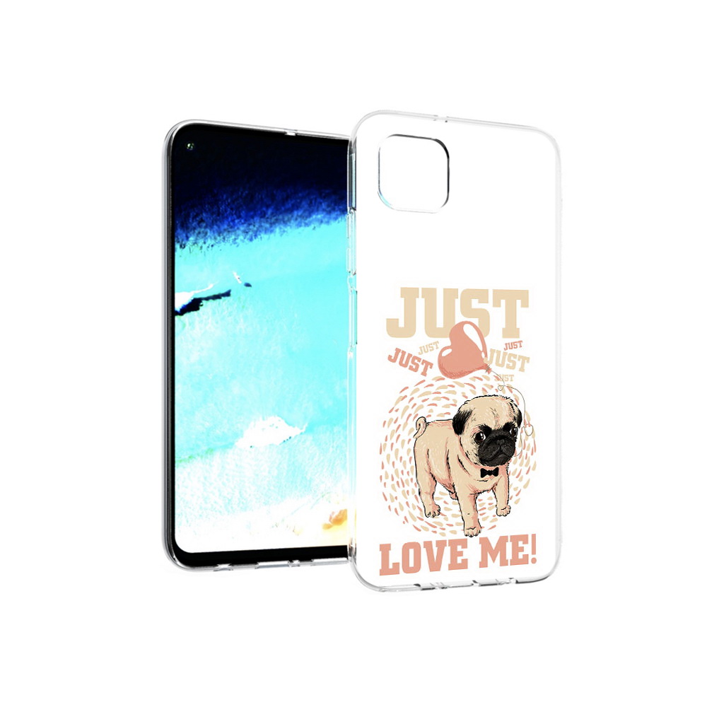 

Чехол MyPads Tocco для Huawei Nova 6 SE Люби меня, Прозрачный, Tocco