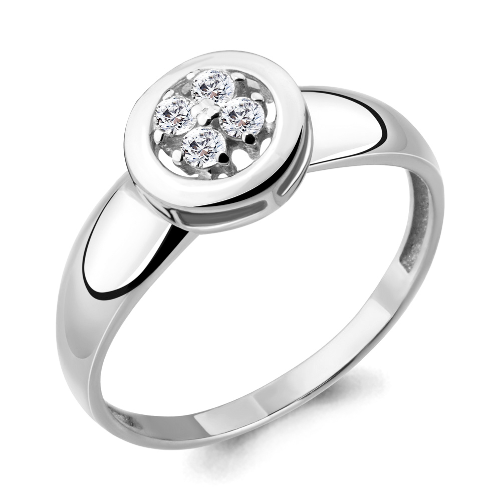 

Кольцо из серебра р. 18 AQUAMARINE 68261А_925_р, 68261А_925_р
