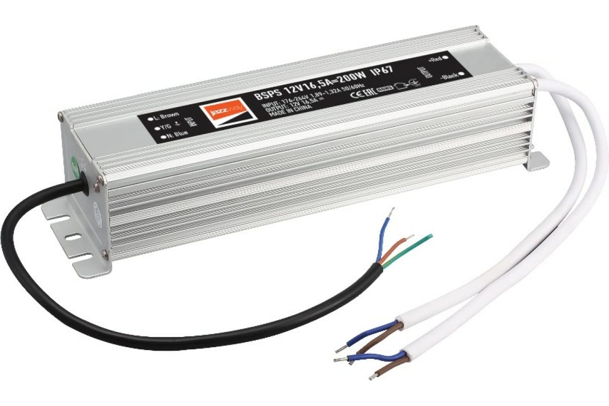 Драйвер Jazzway BSPS 12V 16,50A-200W IP67 1016348A