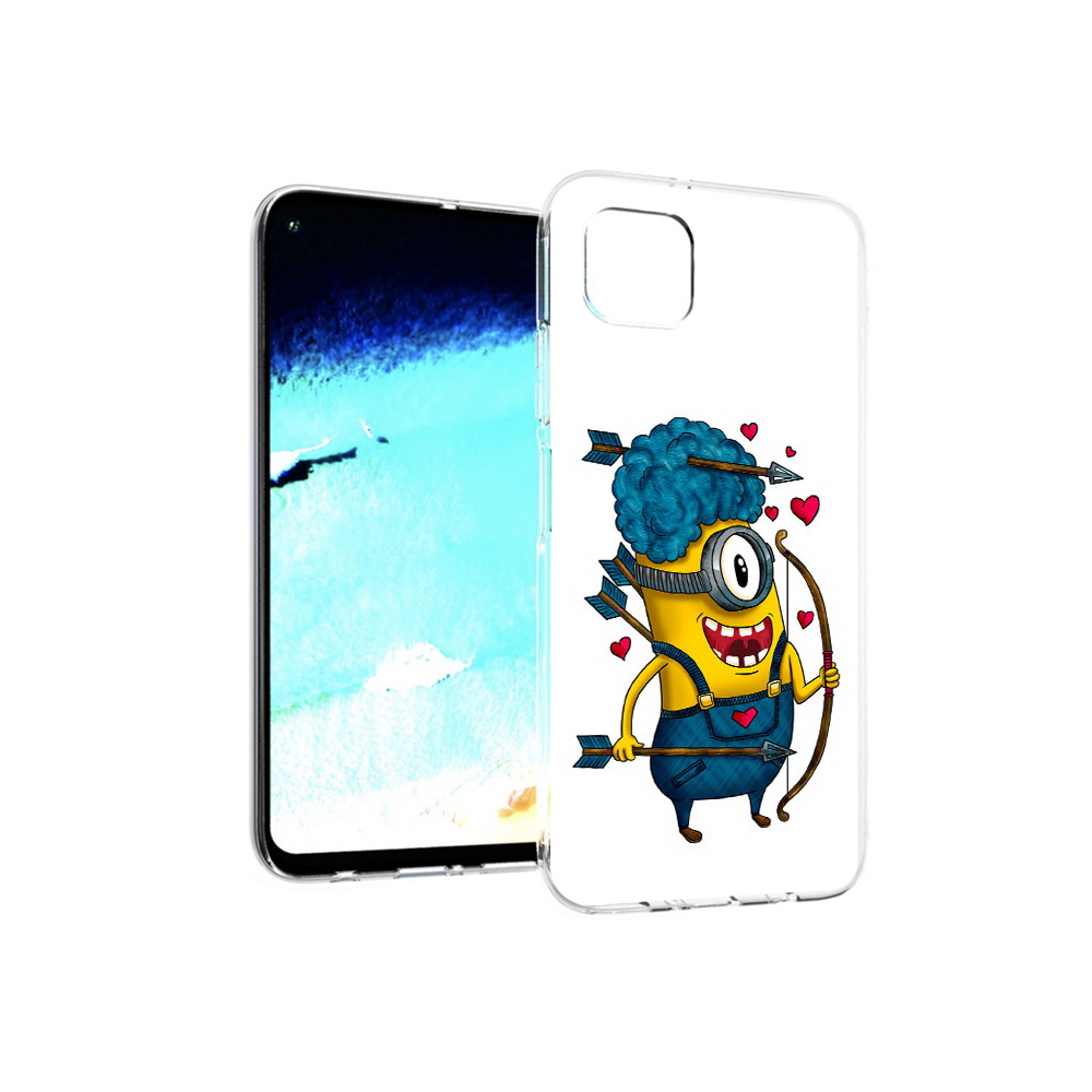 

Чехол MyPads Tocco для Huawei Nova 6 SE Миньон купидон, Прозрачный, Tocco
