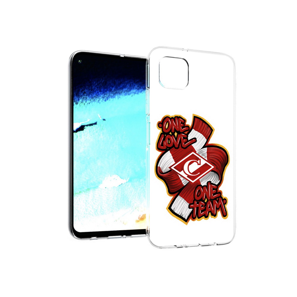 

Чехол MyPads Tocco для Huawei Nova 6 SE Одна любовь-Спартак, Прозрачный, Tocco