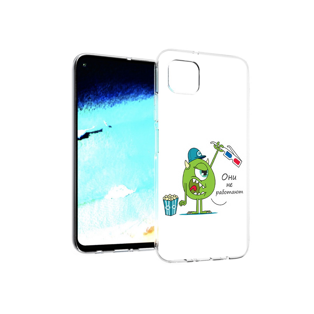 

Чехол MyPads Tocco для Huawei Nova 6 SE Очки не работают, Прозрачный, Tocco