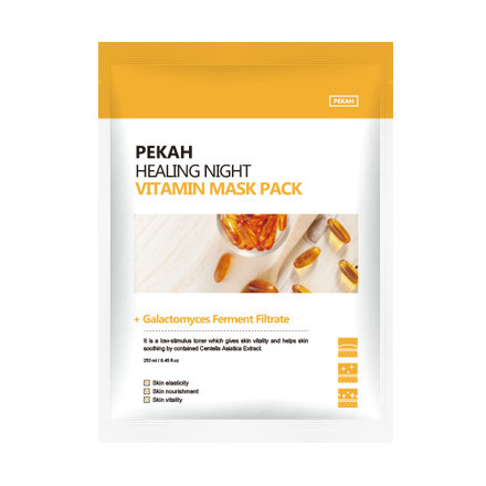 Маска для лица Pekah, Healing Night Vitamin, 5х25 мл