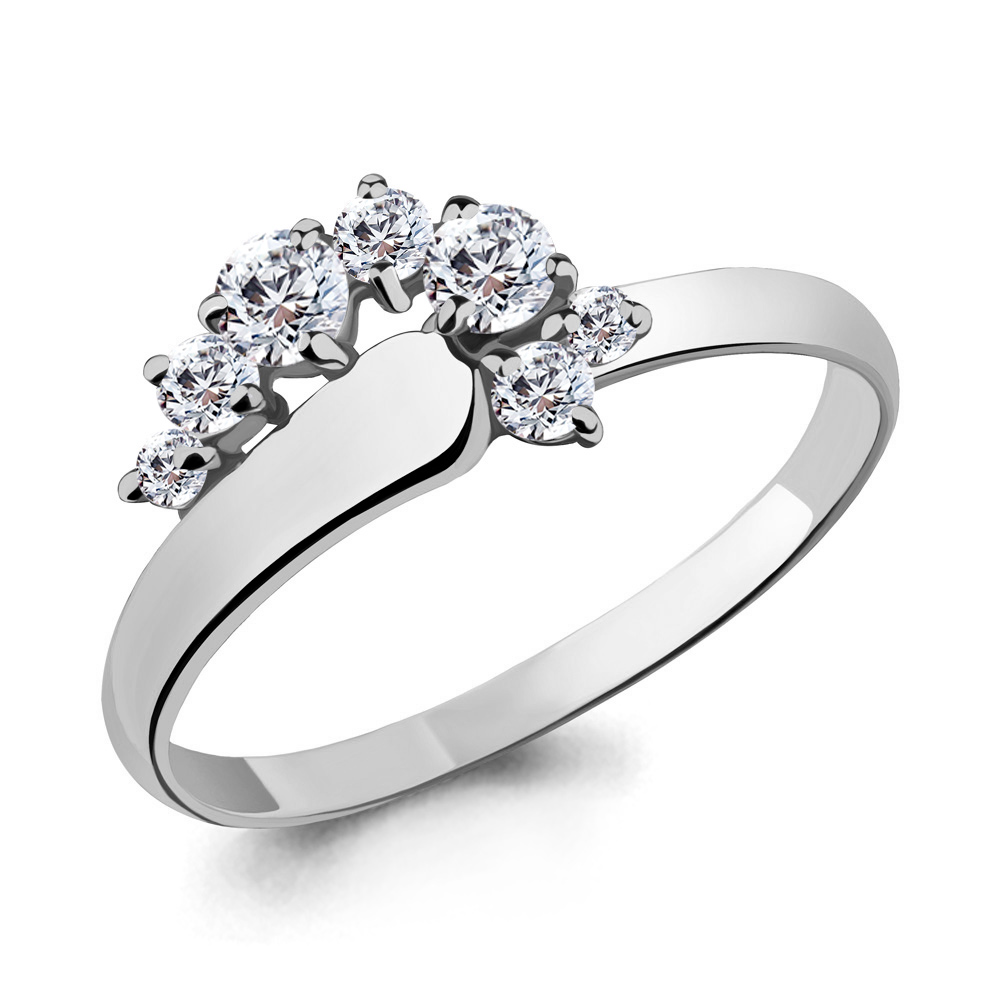 

Кольцо из серебра р.  AQUAMARINE 65677_925_р, 65677_925_р