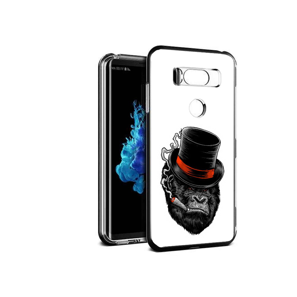

Чехол MyPads Tocco для LG V30S дизайнерская горилла, Прозрачный, Tocco