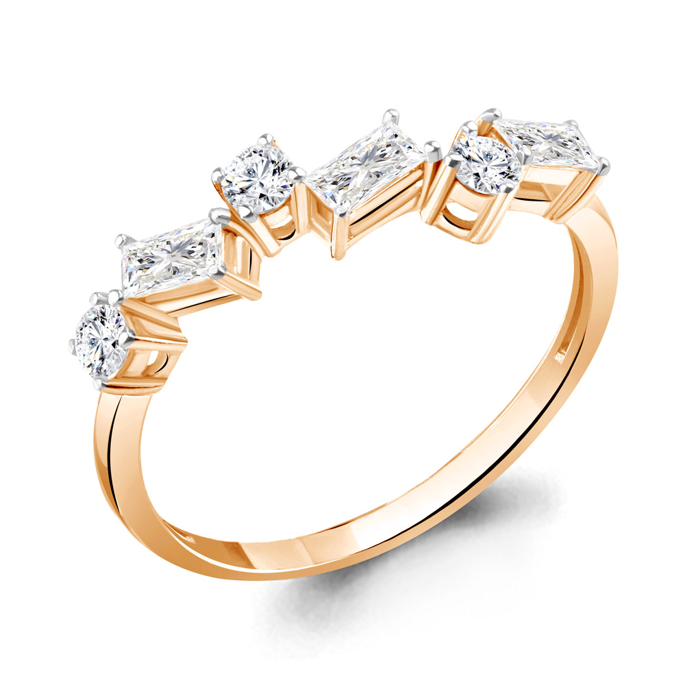 

Кольцо из серебра р. 18 AQUAMARINE 67242А_925_з, 67242А_925_з