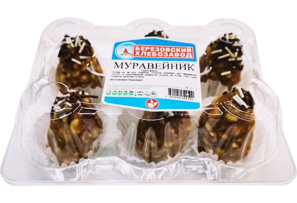 

Пирожное Березовский хлебозавод Муравейник 300 г