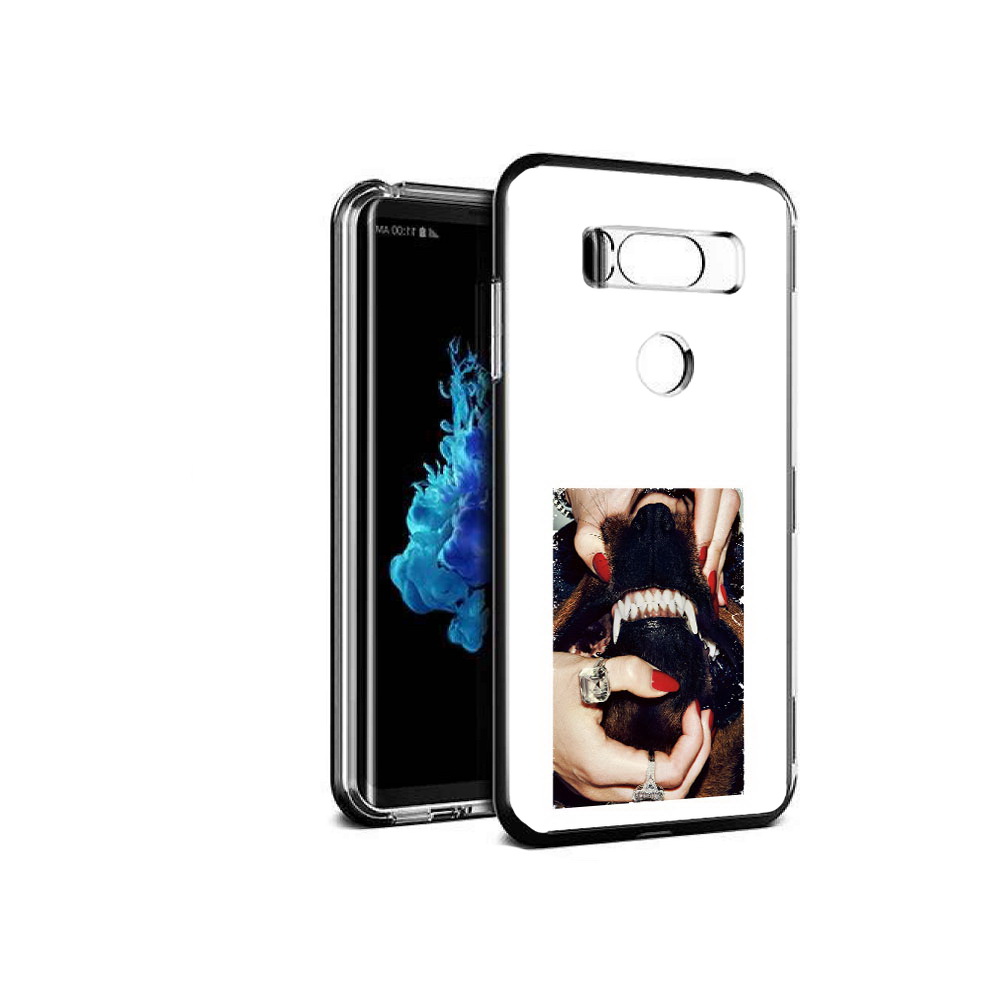 

Чехол MyPads Tocco для LG V30S маникюр, Прозрачный, Tocco