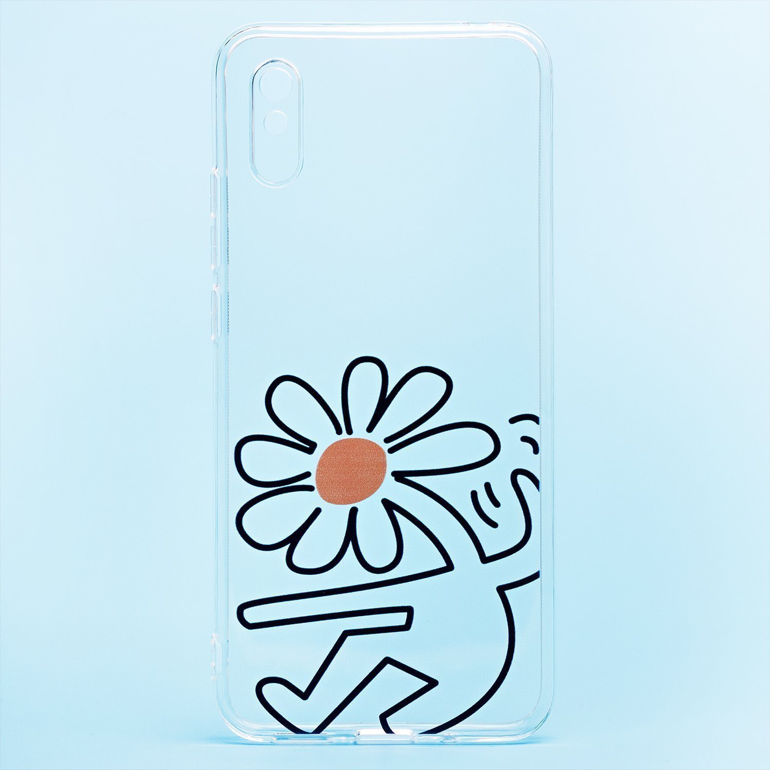 Чехол для Xiaomi Redmi 9A силиконовый (рис. 225/003)