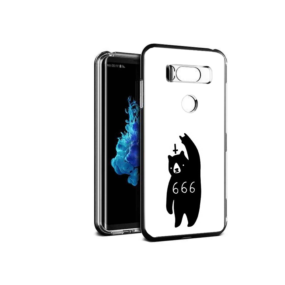 

Чехол MyPads Tocco для LG V30S медведь 666, Прозрачный, Tocco