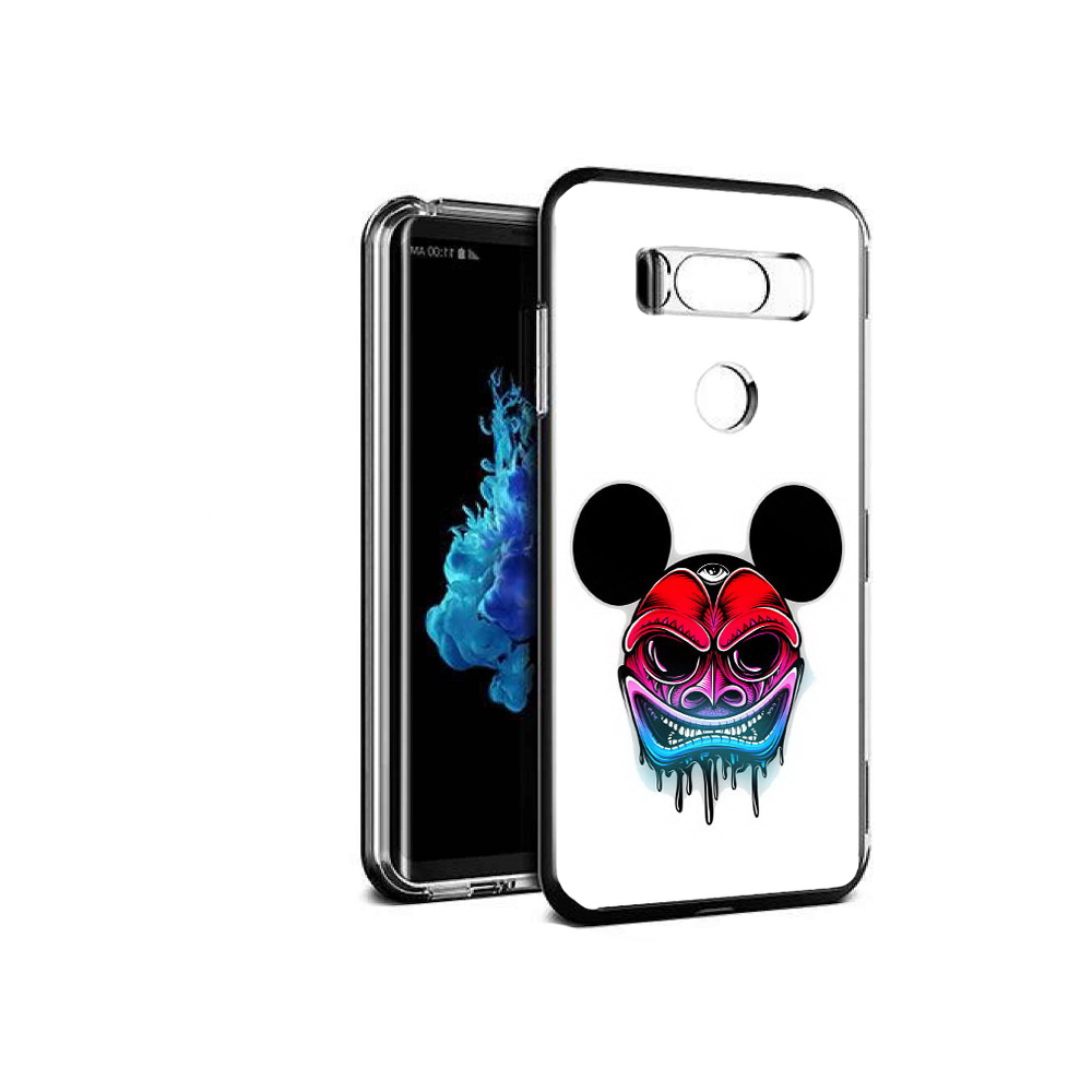 

Чехол MyPads Tocco для LG V30S микки в маске, Прозрачный, Tocco