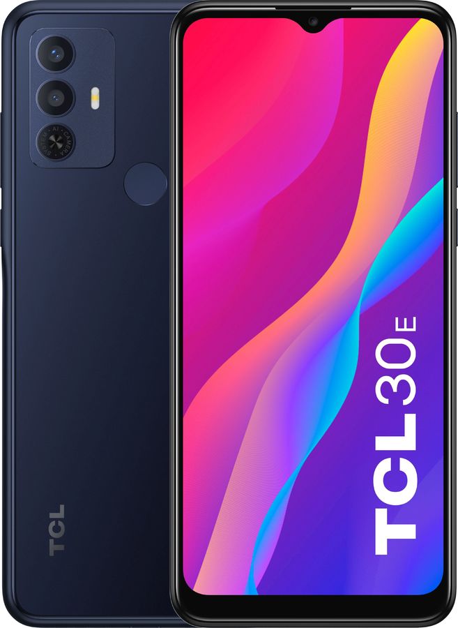 

Смартфон TCL 30Е 3/64Gb, 6127I, синий