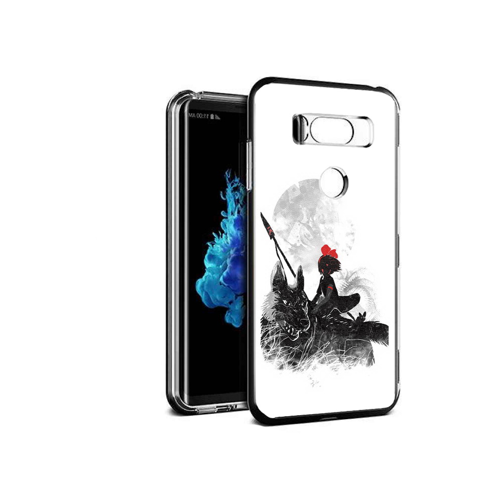 

Чехол MyPads Tocco для LG V30S мононоке, Прозрачный, Tocco