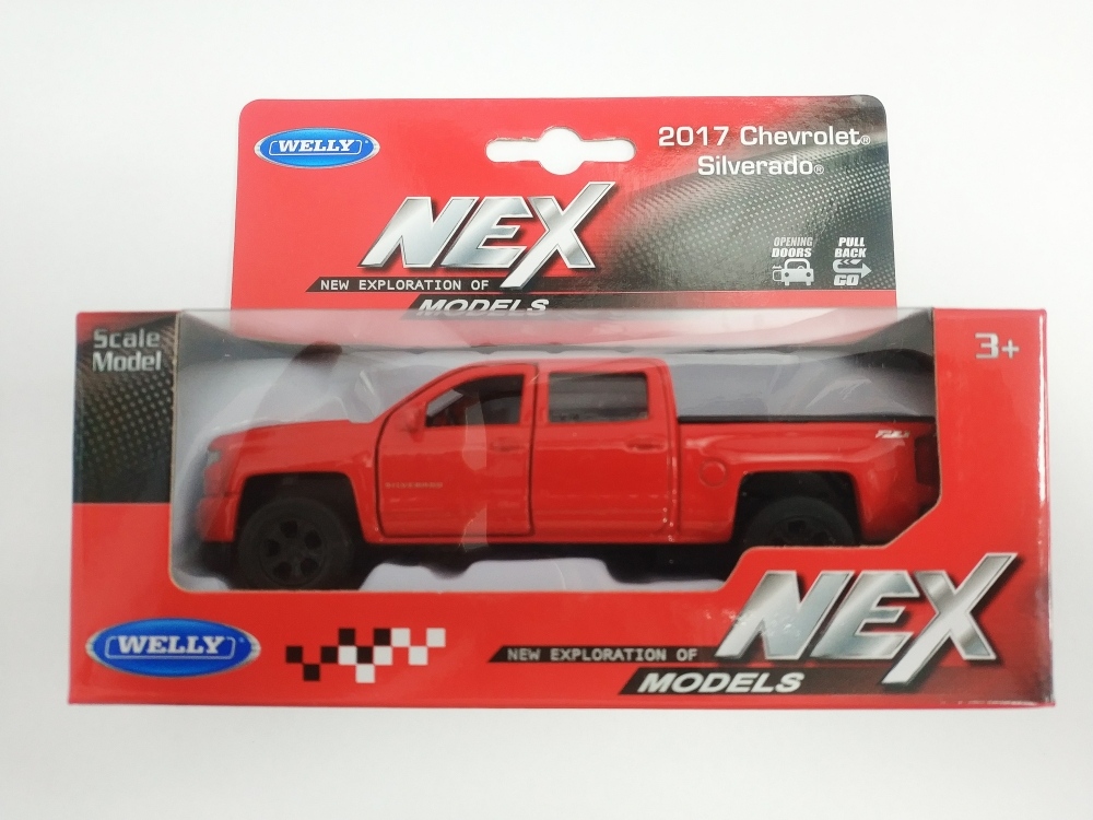 Легковой автомобиль Welly Chevrolet Silverado 1:24 43750W