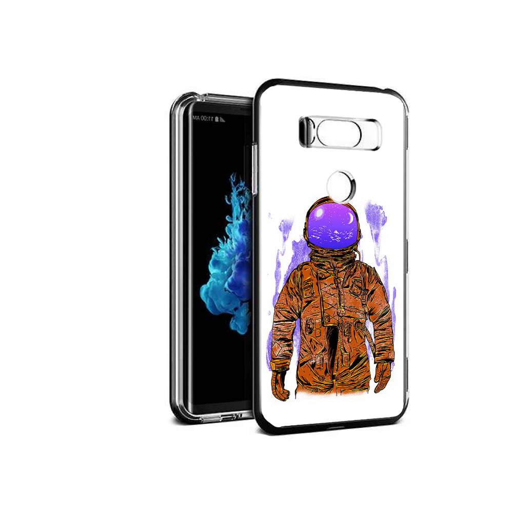 

Чехол MyPads Tocco для LG V30S нарисованный мужчина в скафандре, Прозрачный, Tocco