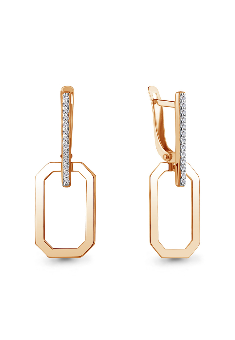 

Серьги из серебра Kari Jewelry 49923А.6, фианит, 49923А.6