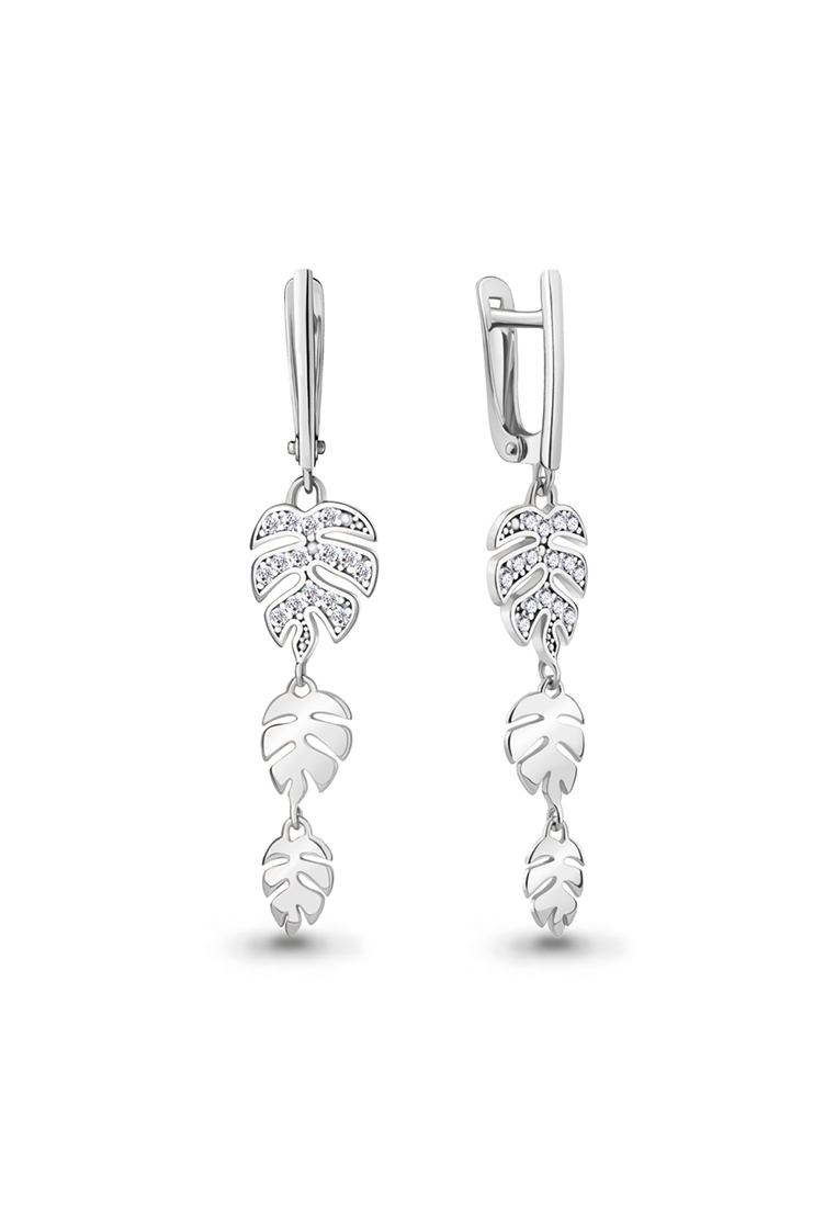 

Серьги из серебра Kari Jewelry 49903А.5, фианит, 49903А.5
