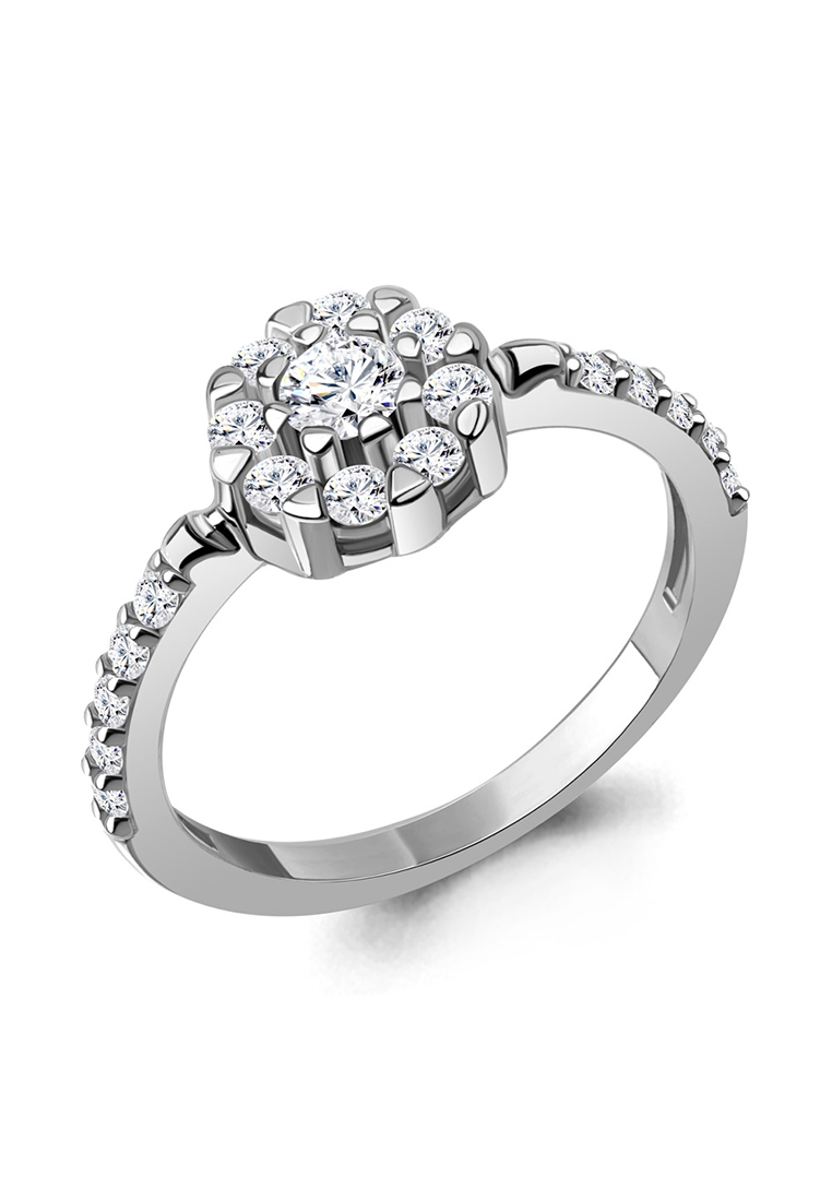 

Кольцо из серебра р.  Kari Jewelry 67916А.5, фианит, 67916А.5