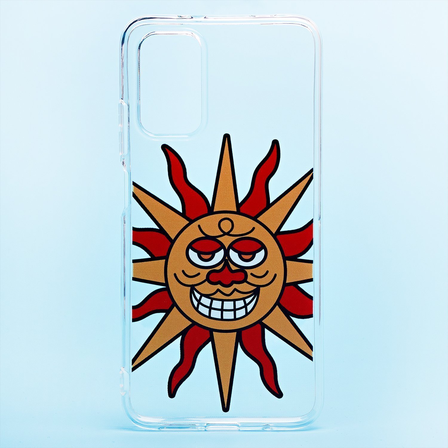 

Чехол для Xiaomi Redmi 9T силиконовый (рис.225/002), Прозрачный, Xiaomi Redmi 9T