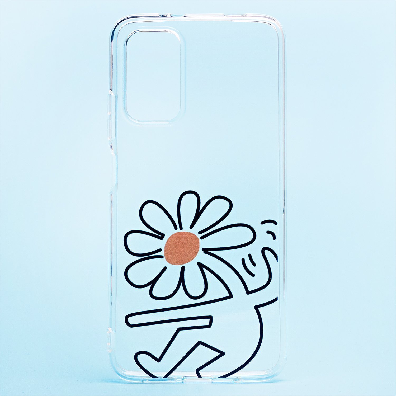 

Чехол для Xiaomi Redmi 9T силиконовый (рис.225/003), Прозрачный, Xiaomi Redmi 9T