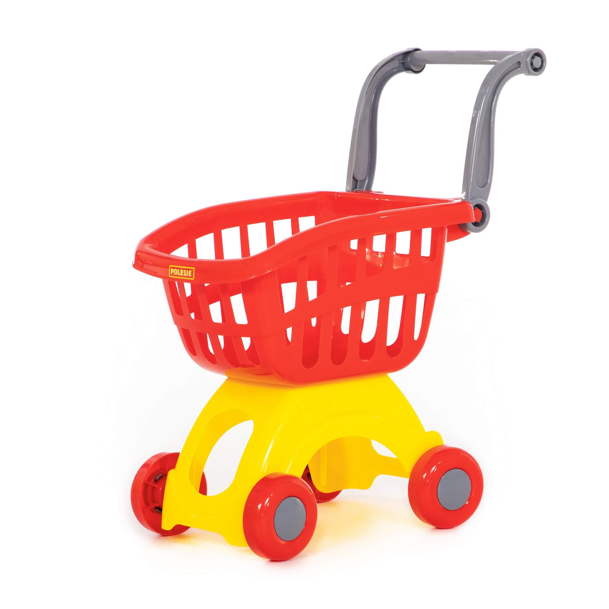 Тележка игрушечная Полесье для супермаркета красная 71279TelMiniRed