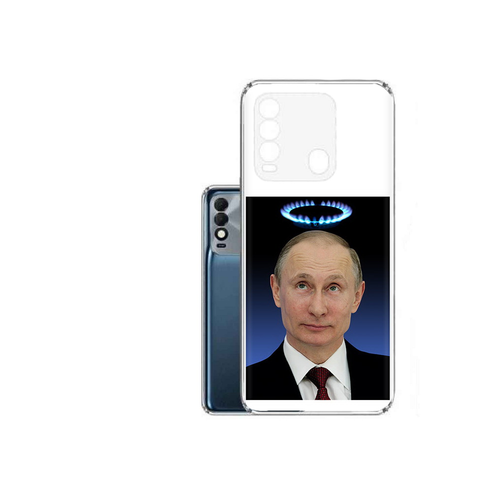 

Чехол MyPads Tocco для Tecno Spark 8 святой газ, Прозрачный, Tocco