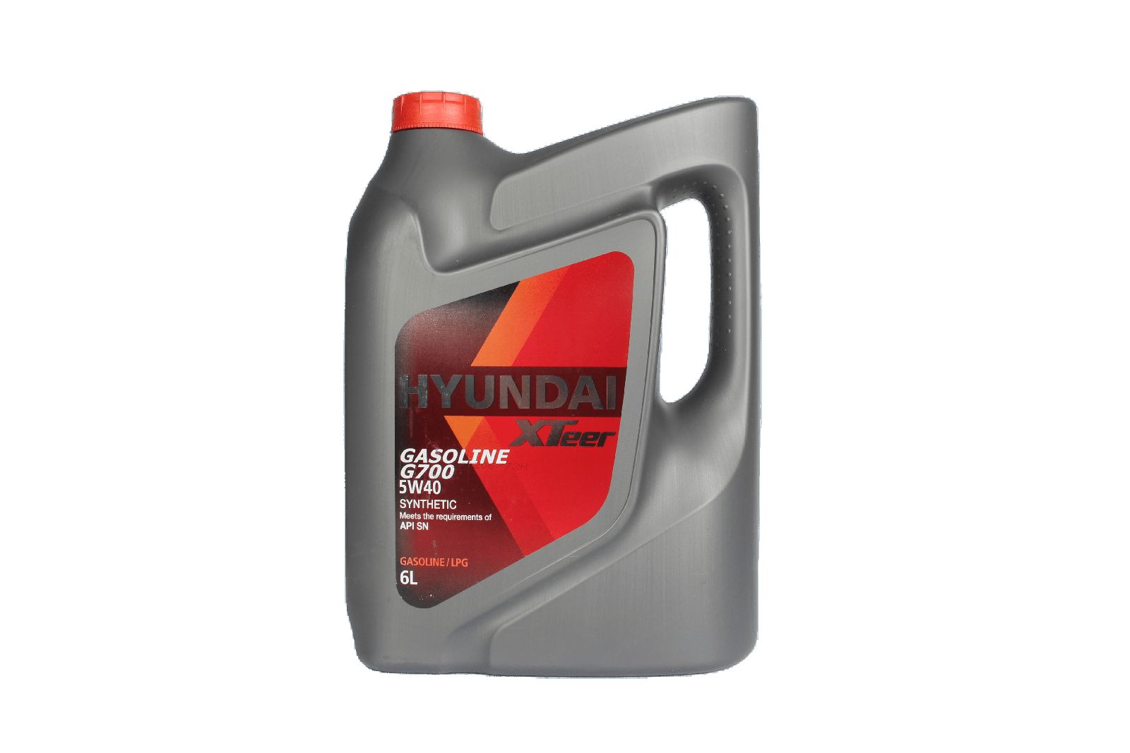 фото Масло моторное xteer gasoline g700 sn 5w40 sn (6l) hyundai xteer