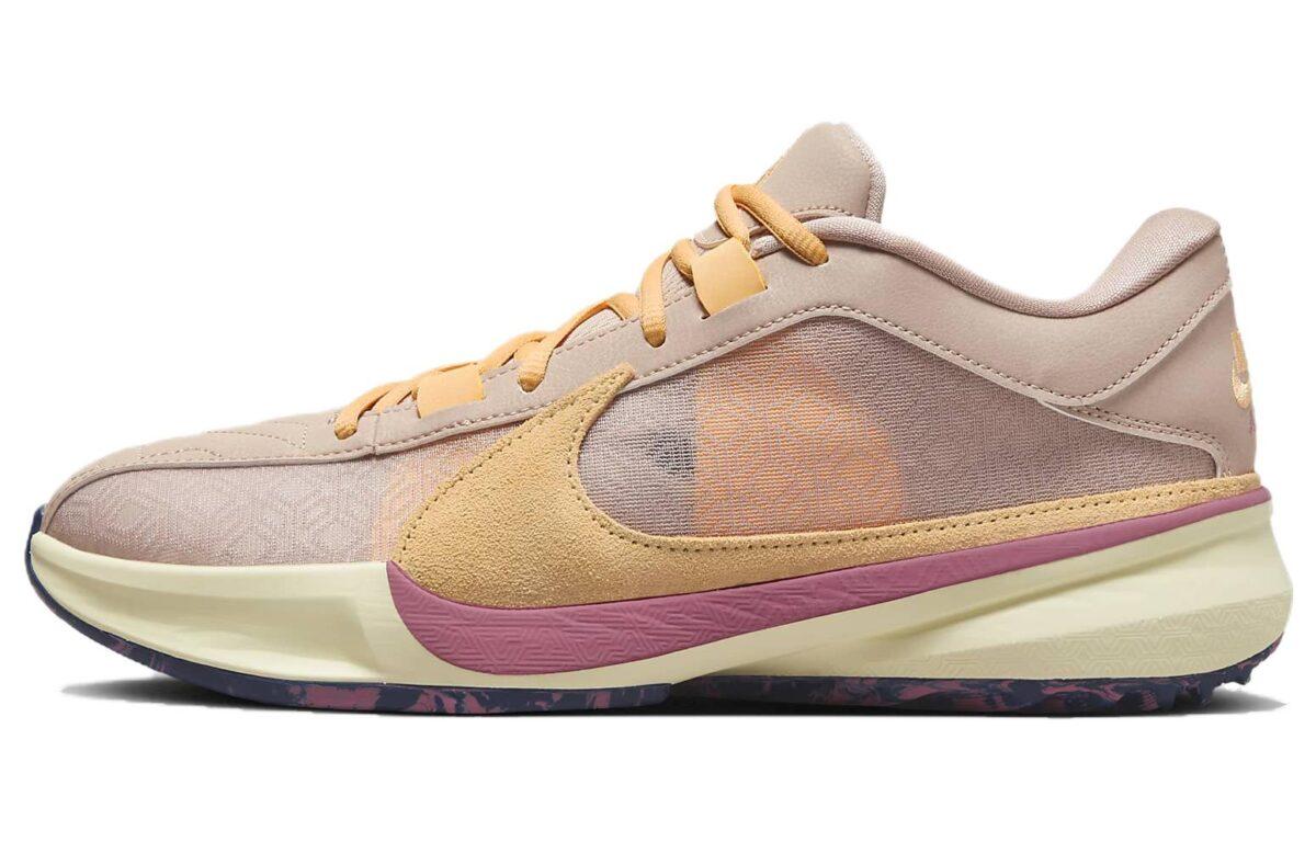 

Кроссовки унисекс Nike Freak 5 бежевые 41 EU, Бежевый, Freak 5