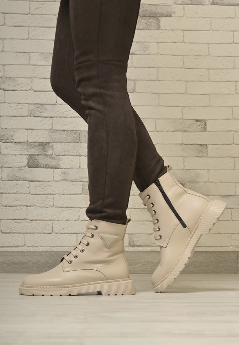 

Ботинки женские Alessio Nesca 710027229 бежевые 39 RU, Бежевый, 710027229