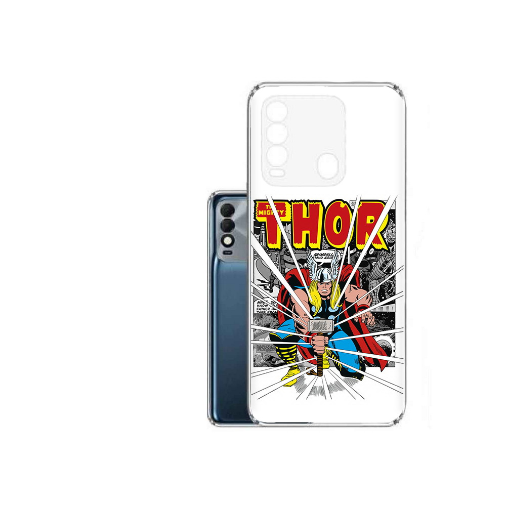 

Чехол MyPads Tocco для Tecno Spark 8 тор рисунок, Прозрачный, Tocco