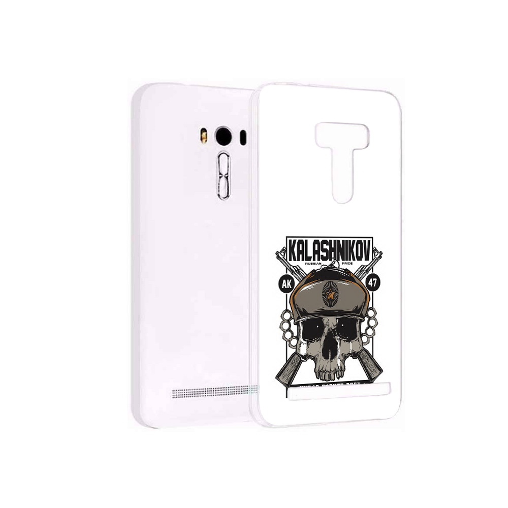 

Чехол MyPads Tocco для Asus ZenFone Selfie (ZD551KL) Калашников, Прозрачный, Tocco
