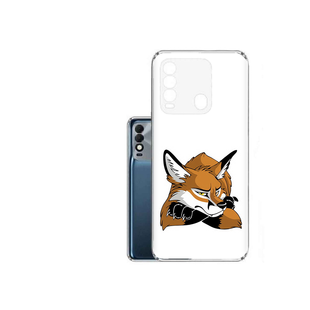 

Чехол MyPads Tocco для Tecno Spark 8 фокс, Прозрачный, Tocco