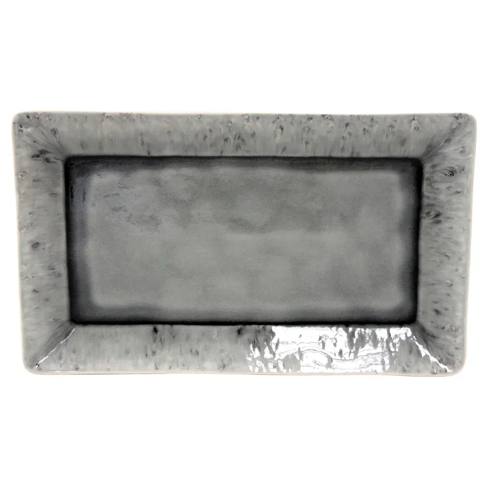 

Блюдо COSTA NOVA Madeira, 40 см, керамическое, серое, Rectangular tray_MADEIRA