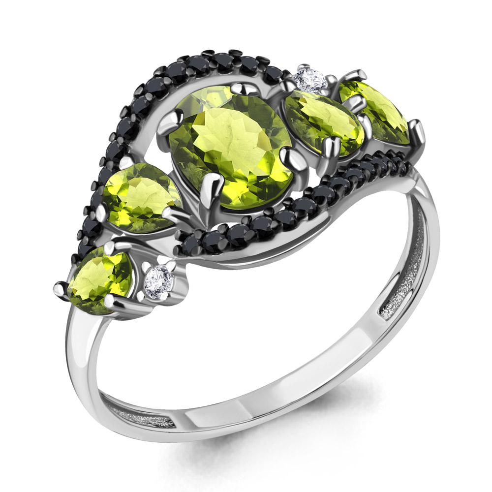 

Кольцо из серебра р. , AQUAMARINE 6574507Ч_925_р, 6574507Ч_925_р