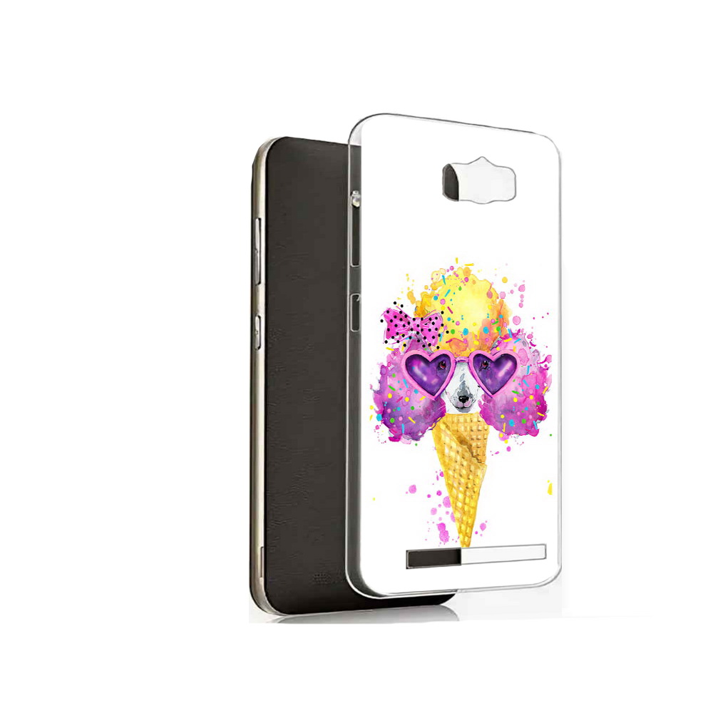 Чехол MyPads Tocco для Asus ZenFone Max (ZC550KL) Рожок